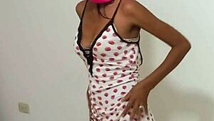 Brunette Meets Step-Brother in Dorm Interview