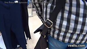 perfect czech teen tempted in mall gets anal reamed in pov