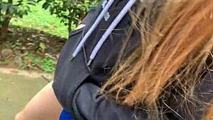 Street Girl Trades Sex for Cash