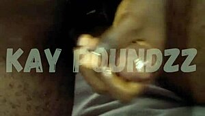 Black Exhibitionist Hot Guy Masturbates To Porn, Achieves Huge Orgasm And Cumshot In HD!