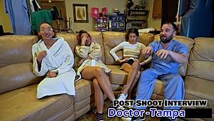 Dr. Tampa Conducts Aria Nicole's Yearly Physical With Humiliation