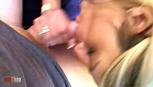 Cumshot on Her Bigtits