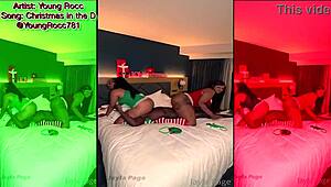 Mooie BBWs geven Don Sudan intieme cadeaus met grote zwarte pikken