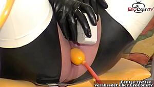 German BDSM Mistress Meets Users In Latex Fetish Encounter
