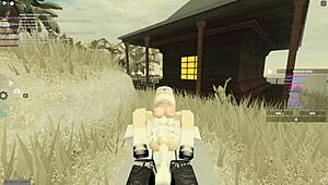Hey, check out this wild Roblox porn with deepthroat and doggystyle action