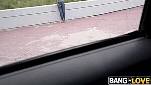 VICTORIA LIU TAKES BIG DICK OUTDOOR