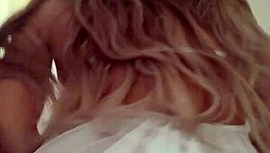 You see, this skinny blonde teen Priscila Belini strips teasingly in her bedroom before taking her first intense anal fisting wide open