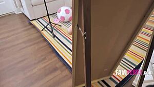 step sis rides hardon in household pov