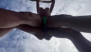 fui de carro com minhas amigas para um matagal e fizemos uma putaria gostosa no meio do mato?