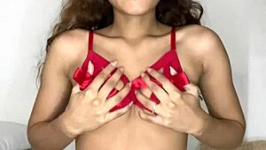 Petite Girl With Big Ass Sucks Dildo And Cums Excited!