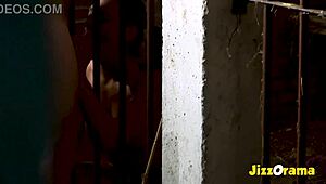 Super Old Perverted Grandpa Blowjob In Stable