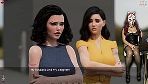 Ms. Denvers In Stockings And Corset