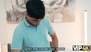 Vip4k Annoying Czech Cleaning Lady Just Craved A Good Encounter With Mature Cougar In Stockings And Heels