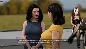 Ms. Denvers In Stockings And Corset