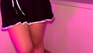 I fucked a sexy girl with big tits and tight pussy hard in POV missionary and doggystyle after meeting at party.