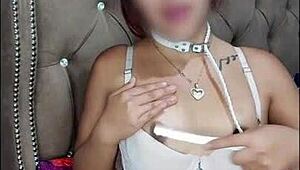 Woman Masturbating Until She Squirts