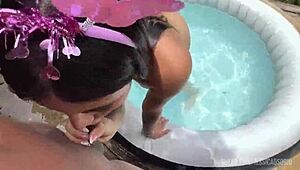 i love fucking in the jacuzzi with the gardener