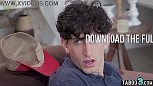 Red BBW MILF Stepmom Lauren Phillips Rides Stepson's Big Dick!