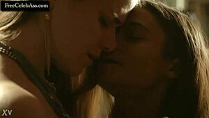 Check Out Kaniehtiio Horn's Hot Lesbian Scene in Hemlock Groves Season 1 Episode 9