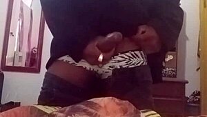 Big black guy contacts me on WhatsApp for a chat.