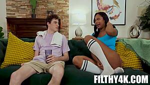 Jodie Johnson And Brianna Moore Fucking Stepbro In Tradition