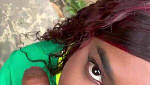 I helped a stranger, and she wanted sex in the forest; we almost got caught