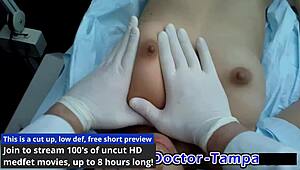 Dr. Tampa Conducts Aria Nicole's Yearly Physical With Humiliation