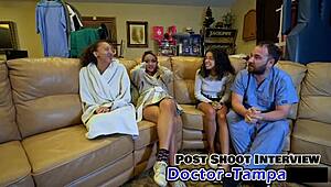 Dr. Tampa Conducts Aria Nicole's Yearly Physical With Humiliation