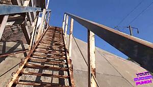 We fucked on the train.