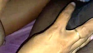 latina girl enjoys huge black dick in her tight pussy