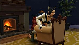 The sims 4 cunnilingus