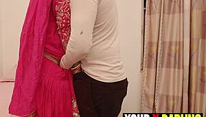 Winter fucking with punjabi stepmom standing fucking