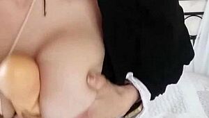 chantal the devout nun worships penis and squirts