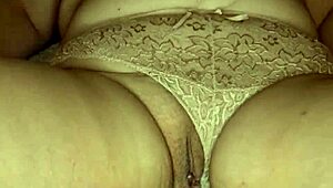 sexy fat milf shows naked pussy and big breasts