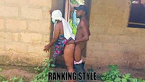 Bbw Feels Addicted To Outdoor Anal Love Making