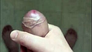 double angle solo masturbation session unfolds