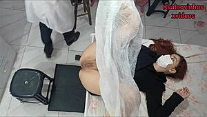 Doutor Ginecologista Tarado E Depravado Atendendo A Novinha Branquinha