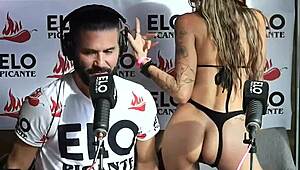 Colombian Beauty Alessa Kitty Prepares For Intense Casting Interview In Spicy Room