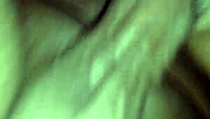 Mature woman receives intense massage session.