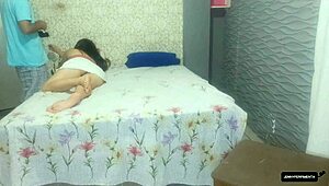 Husband lends housewife to boss for job, she gets humiliated with big cock fucking