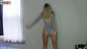 Mona Wales and Lance Hart in Biblical Sequel