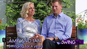 Mature Swingers Feeling Nerve Free Arriving to the Swing House