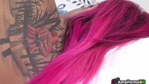 He says 'Shh, be quiet' while fucking the stepdaughter with his big cock as wife sleeps next door