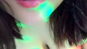 Look at this fat slut masturbating all by herself