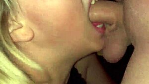 Cum-Hungry Girl Messy Deepthroats Dick!