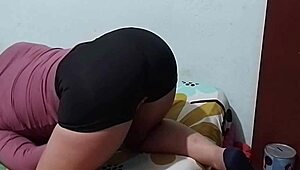 I fucked the petite latina gym girl with monster cock