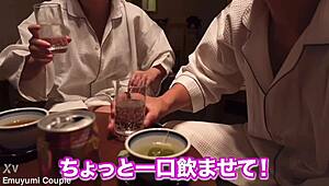 emu yumi has forbidden sex with her boss on business trip