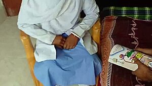 Bangladeshi Student 18+ Gets Bent Over And Doggystyled By Her Teacher In Intense Roleplay