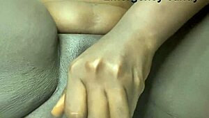 I fist my wet pussy in homemade video