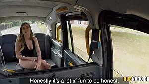 i played with honour mays ass in the taxi while fucking her pussy